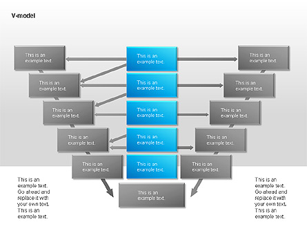 V Model For Presentations In Powerpoint And Keynote 