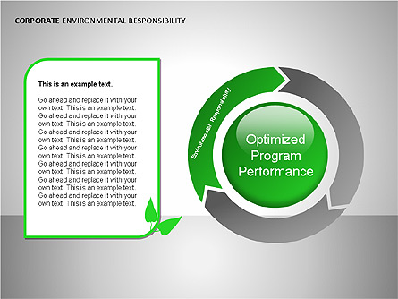 Environmental Responsibility Diagrams Presentation Template, Master Slide
