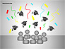 Graduation Shapes slide 13