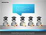 Graduation Shapes slide 14