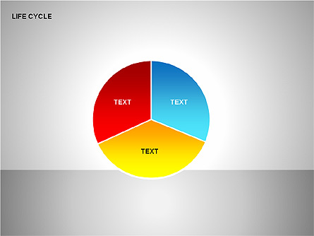Life Cycle Diagram Presentation Template, Master Slide