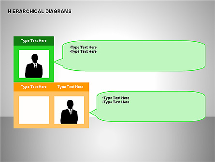 Hierarchical Diagrams Presentation Template, Master Slide