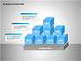 3D Blocks Organizational Charts slide 10
