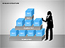 3D Blocks Organizational Charts slide 11
