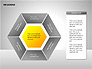 Hexagons Diagram slide 13