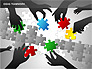 Puzzle Ideas Teamwork Diagrams slide 7