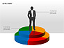 3D Pie Charts with Silhouettes slide 2