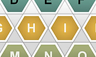 Hexagon Letters Diagram