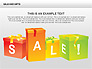 Sale and Gifts Shapes slide 1