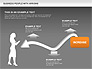 Business Silhouettes Diagrams slide 13