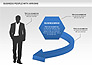 Business Silhouettes Diagrams slide 2