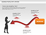 Business Silhouettes Diagrams slide 7