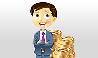 Currency and Businessman Icons