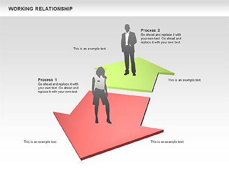 Relationships Diagram For Presentations In PowerPoint And Keynote | PPT ...