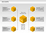Organizational Chart with Cubes slide 10