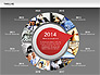 Timeline with Photos Diagram slide 14