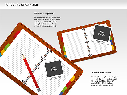 Personal Organizer For Presentations In PowerPoint And Keynote | PPT Star