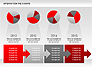 Interaction Pie Charts Diagram slide 8