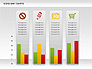 Icons Bar Chart slide 8