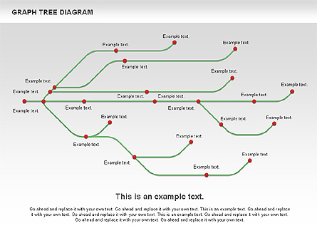 Graph Tree Diagram Presentation Template, Master Slide