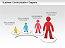 Business Communication Diagram slide 1