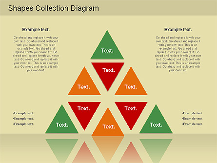 Triangles and Squares Shapes Presentation Template, Master Slide