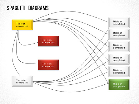 Spaghetti Chart for Presentations in PowerPoint and Keynote | PPT Star