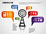 Communication Infographics slide 1