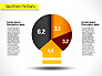 Creative Pie Diagrams (data driven) slide 2
