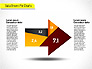 Creative Pie Diagrams (data driven) slide 8