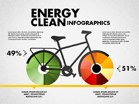 Clean Energy Infographics Presentation Template, Master Slide