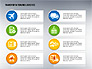 Transportation and Logistics Process with Icons slide 14