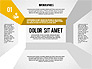 Folded Banner Infographics slide 5