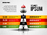 Infographics with Lighthouse slide 1