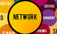 Social Media Network Concept