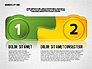 Colored Options with Numbers slide 1