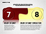 Colored Options with Numbers slide 4