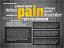 Psychology Symptoms Word Cloud Presentation Template slide 12