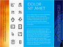 Flat Design Presentation with Icons slide 5