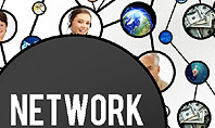 Business Network Concept Presentation Template