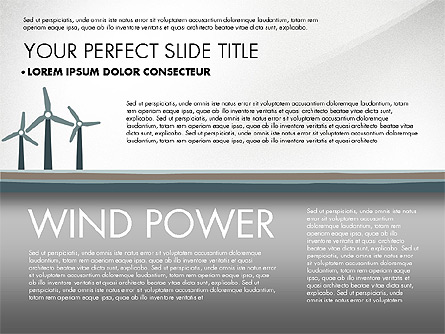 Alternate Power Sources Presentation Concept Presentation Template, Master Slide
