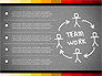 Teamwork Concept with Doodle Shapes slide 9