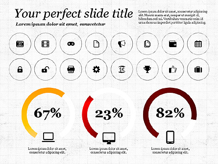 Infographics with Icons for Presentations in PowerPoint and Keynote