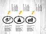 Process Presentation with Business Silhouette Shapes slide 3