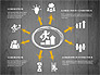 Process Presentation with Business Silhouette Shapes slide 9