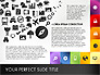 Colored and Black and White Icons slide 5