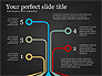 Sankey Style Flow Process Diagram slide 16
