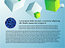Presentation Deck with Cubes on Background slide 2