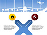 Roadmap with Airport Silhouette Slide Deck slide 14