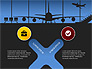 Roadmap with Airport Silhouette Slide Deck slide 6